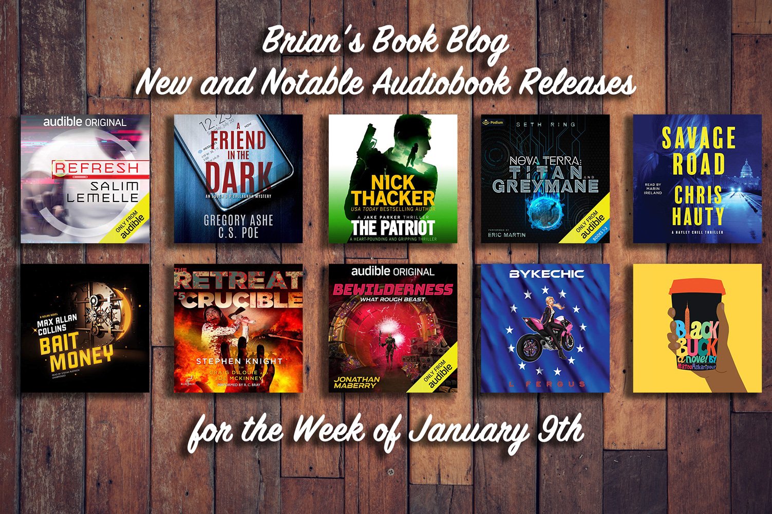 January 9th New and Notable